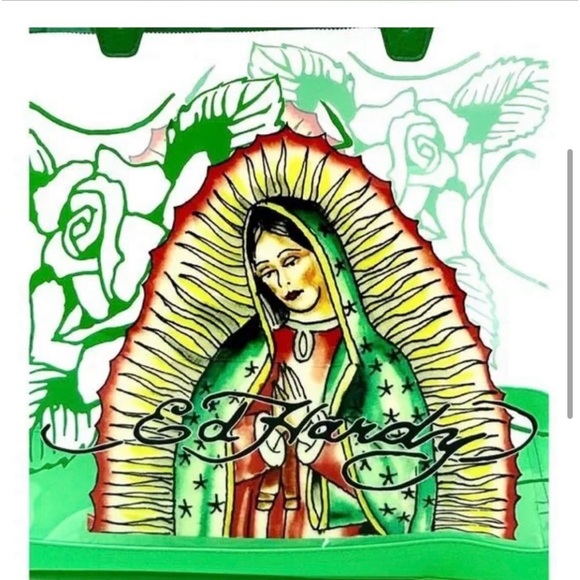 Ed Hardy Pvc Bag - Picture 3 of 4